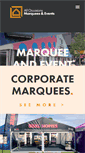 Mobile Screenshot of marquees4alloccasions.co.uk